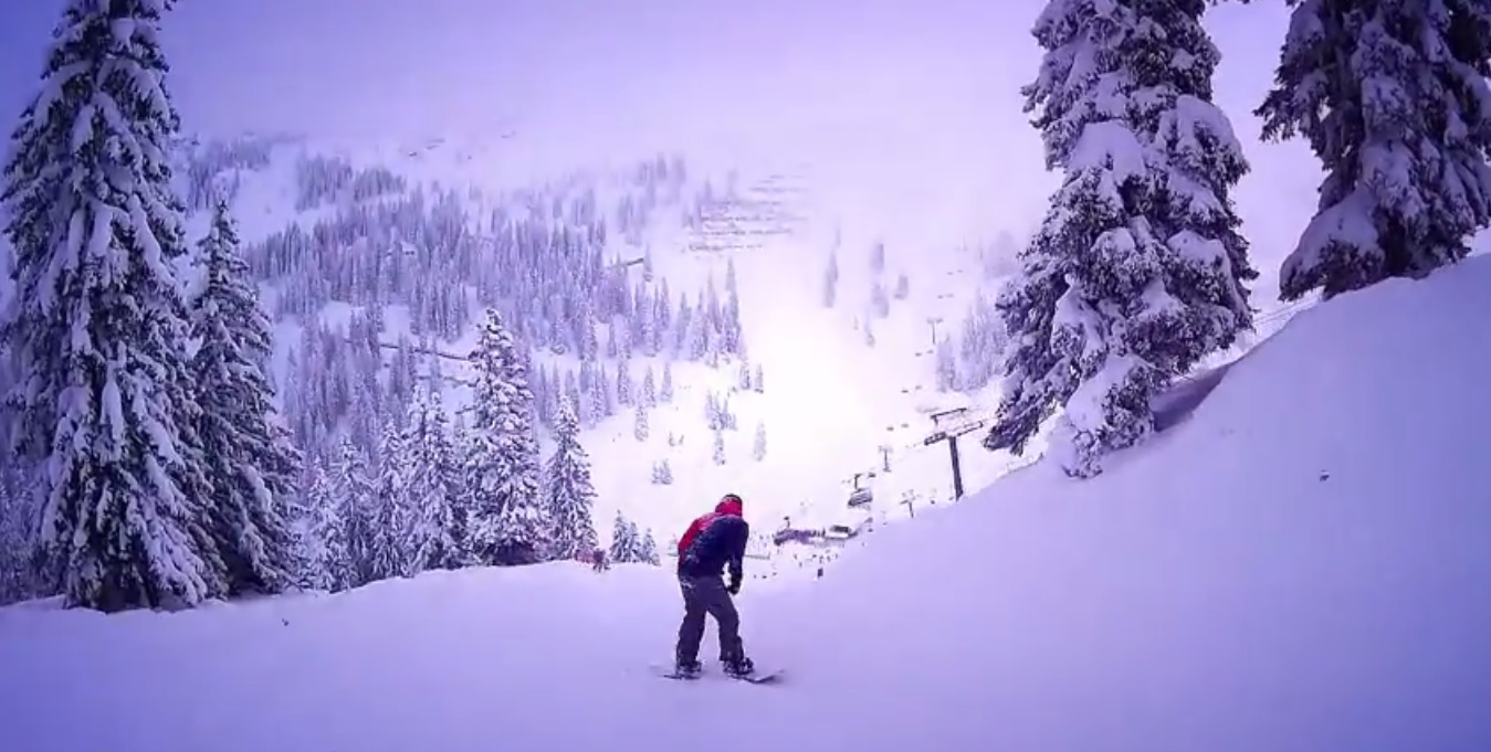 Snowboarding Silvretta Montafon 2014